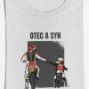 Pánské tričko Otec a syn (motorky)