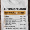 Pánské tričko Hodinová sazba - automechanik