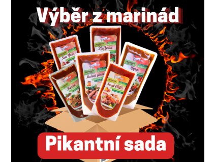 Výběr z marinád Pikantní sada (1)