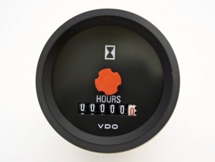 Počítač motohodin 52mm  24VDC