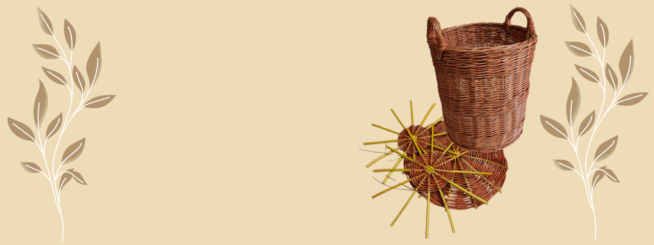 Practical wicker baskets for wood that last a long time