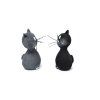 Cat gray, black medium 0008309