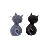 Cat gray, black medium 0008309