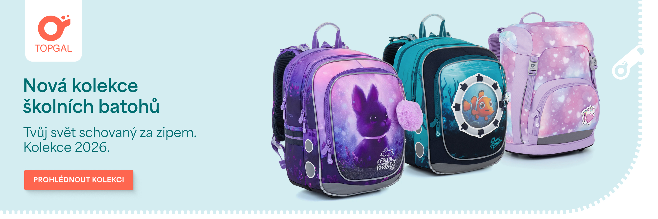 Školní batohy Topgal pro kluky i holky