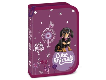 Ars Una – Naplněný školní penál Cute Animals štěně