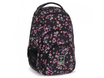 Studentský batoh Ars Una Pearl Blossom Black AU-2