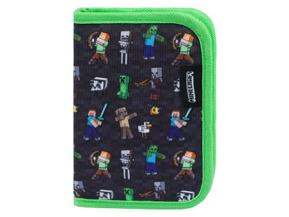 Školní penál jednopatrový Baagl - Minecraft