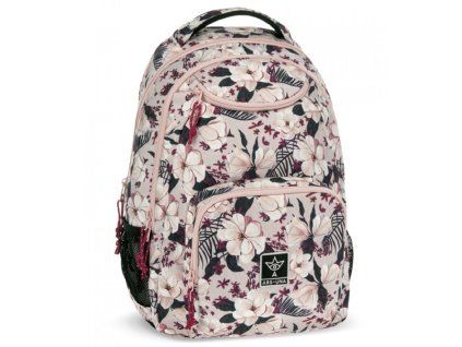 Studentský batoh Ars Una Flowery Pink AU-6
