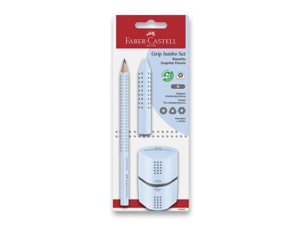 Grafitová tužka Faber-Castell Grip 2001 Jumbo Sky Blue
