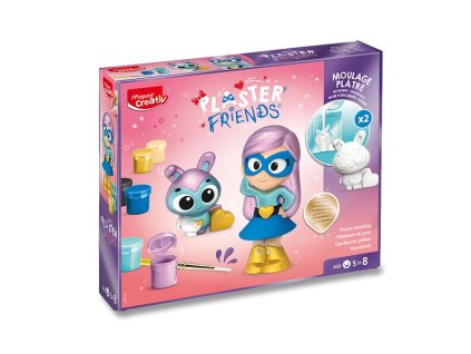 Kreativní sada Maped Plaster Friends – Super hrdinka ze sádry