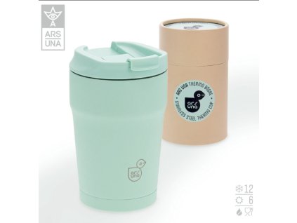 Termohrnek 350 ml zelený mint Ars Una