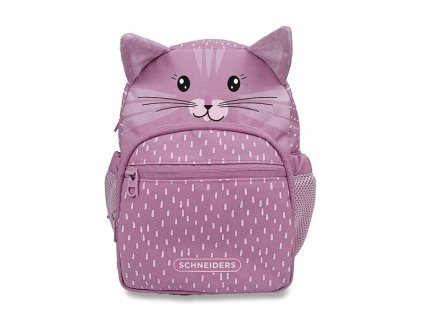 Dětský batoh Schneiders Mia Meow Altrosa s motivem kočičky