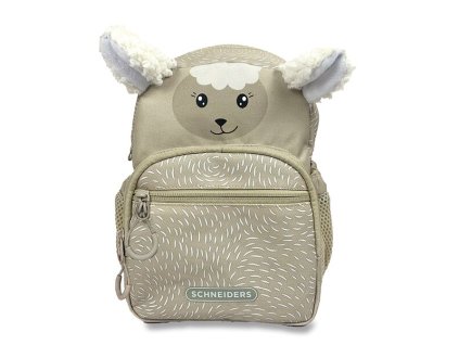 Dětský batoh Schneiders Sammy Sheep Beige s motivem ovečky
