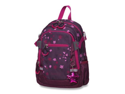 Dětský batoh Schneiders Berry Blossom Dark Red – pro předškoláky
