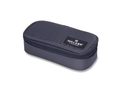 Školní penál Walker Steel Grey