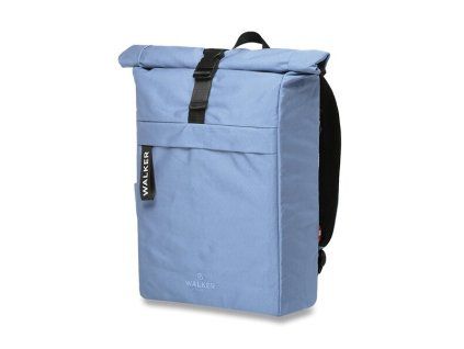 Školní a městský batoh Walker Roll Top Sky Blue