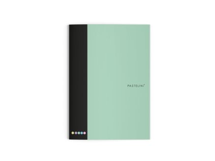 Sešit A4 444 PASTELINI zelená
