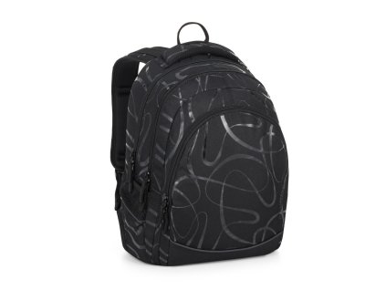 Studentský batoh Bagmaster DIGITAL 24 B – černý, 34 l