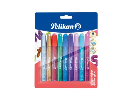 Pelikan - Lepidlo glitrové 9 ks
