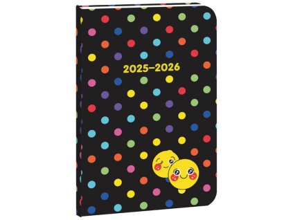 Školní diář STUDENT Smiley 2025/26 - české kalendárium