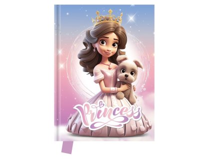 pamatnik junior 14x18 cm 80 listu princess