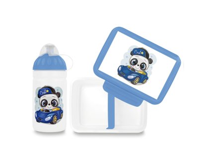 Set Zdravá láhev a Zdravá sváča Panda Driver (0,5 l)