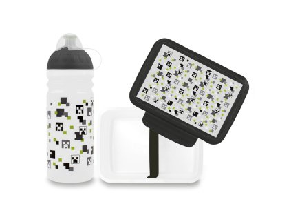Set Zdravá láhev a Zdravá sváča Pixel head (0,7 l)