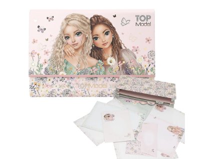 Dopisní sada v pořadači Top Model Summer Feeling (June & Hayden)