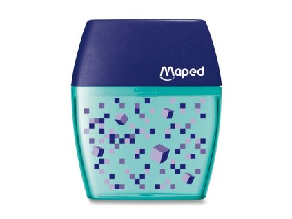 Ořezávátko Maped Shaker Pixel Party – 2 otvory s nádobkou