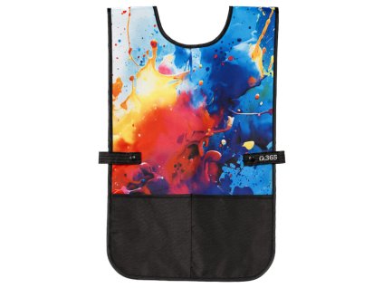 Zástěrka na výtvarnou výchovu pončo Paint