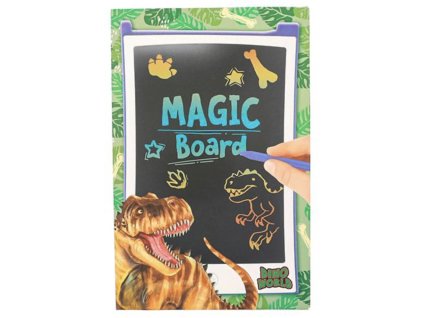 Dino World magická LCD tabulka Magic Board – modrá