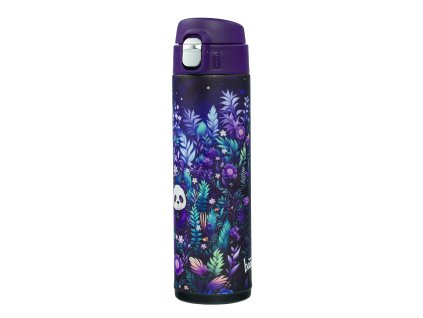 Termoláhev Baagl Jungle Panda – 450 ml, silikonové pítko