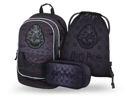 Školní set Baagl Core – Harry Potter Bradavice, černý
