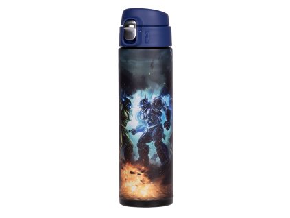 Termoláhev Baagl Roboti – 450 ml, silikonové pítko