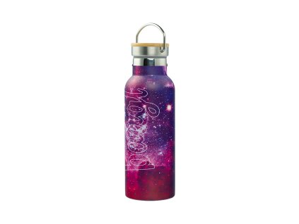 Termoláhev Baagl Galaxy s bambusovým víčkem – 500 ml