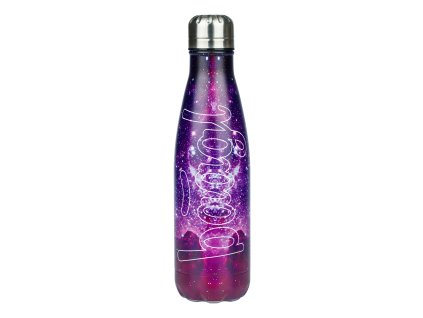 Termoláhev Baagl Galaxy s kovovým víčkem – 500 ml (fialová)
