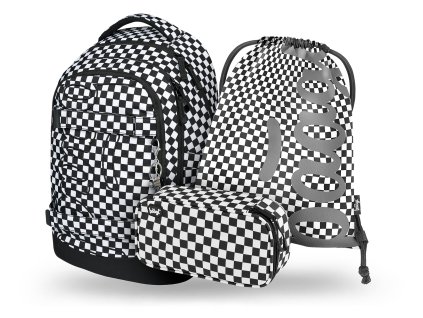 Školní set Baagl Skate Max Ska – batoh + penál etue + sáček