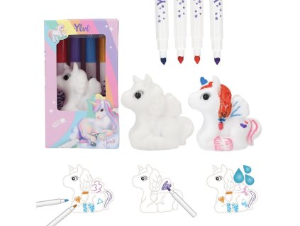 Kreativní sada Ylvi – Vymaluj si svého jednorožce (Colour Your Unicorn)