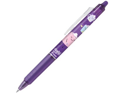 Pilot FriXion Ball Clicker Sweet Paradise – fialový gumovací roller (limitovaná edice)
