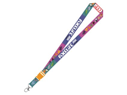 Klíčenka na krk Junior Pixelife Zoo Edition – s karabinou