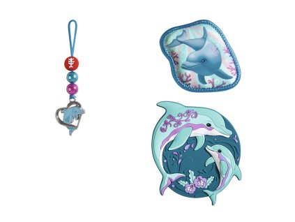 Magic Mags Dolphin Finja – doplňková sada obrázků pro aktovky Step by Step