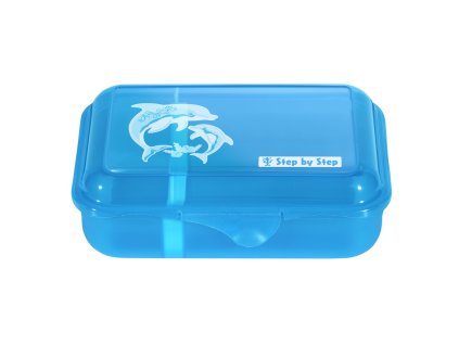 Krabička na svačinu Step by Step Dolphin Finja – modrá