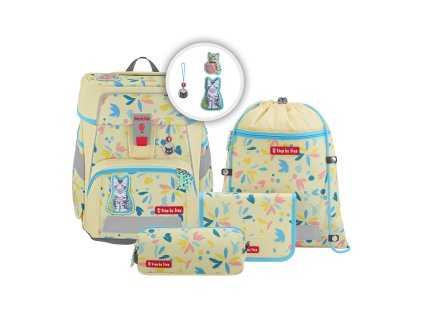 Školní aktovka Step by Step SPACE Cat Lilly – 5dílný set (AGR certifikát)