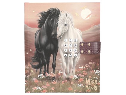 Deníček s kódem a melodií Miss Melody