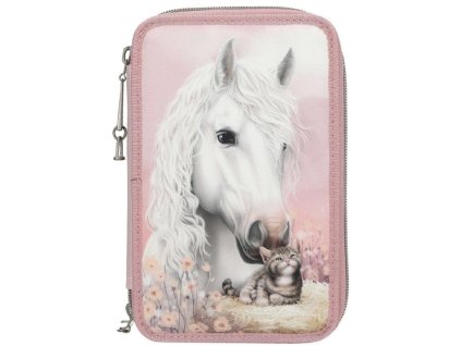 Třípatrový penál s výbavou Miss Melody True Friends