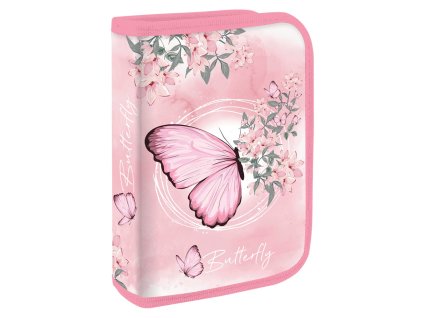 Penál prázdný 1patrový JUNIOR S8 – Butterfly