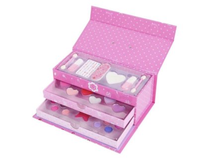Kufřík třípatrový Beauty Create It! – kosmetická sada pro děti