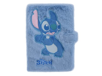 Deníček / diář STITCH Fluffy A5 – 80 listů