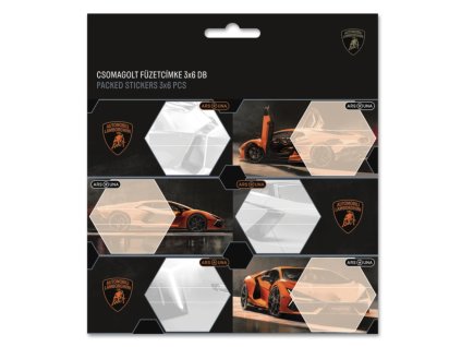 Jmenovky na sešity Ars Una Lamborghini 25