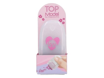 Razítkovací váleček Top Model – tmavě růžový LOVE
